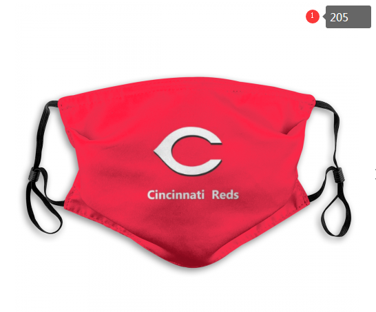 MLB Cincinnati Reds #1 Dust mask with filter